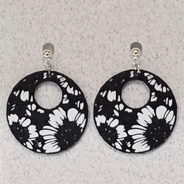 Floral Black & White 1137
