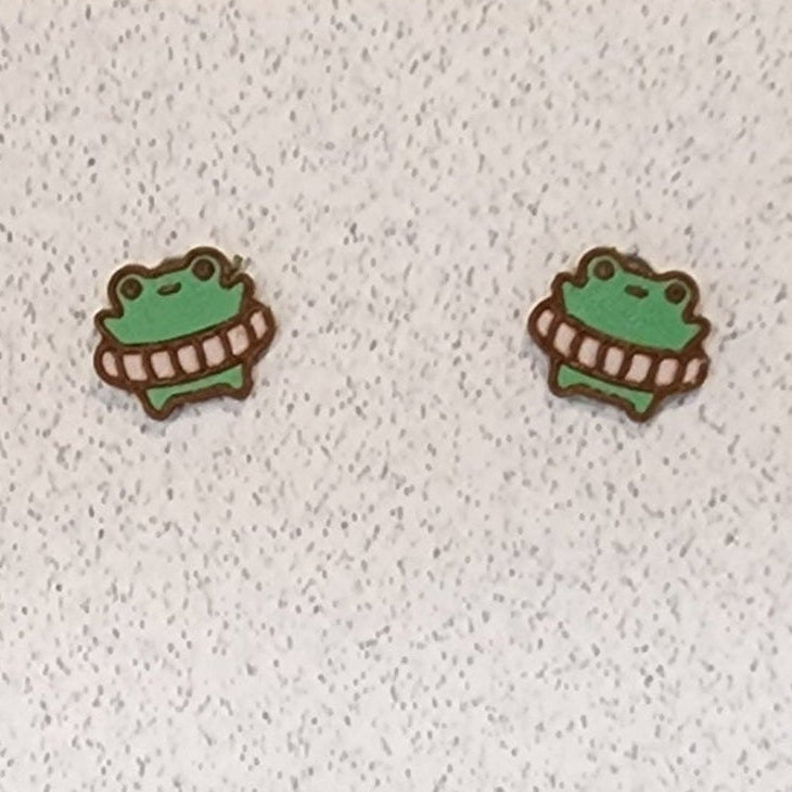 Frog Stud earring 1097