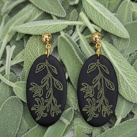 Floral - Sage Leaf 1282
