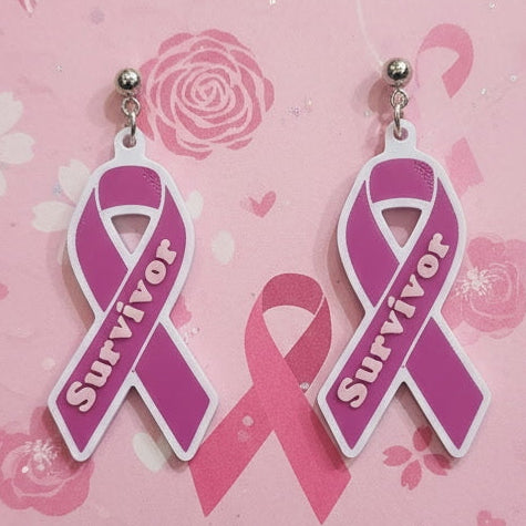 Awareness Ribbon - Breast Survivor 1212