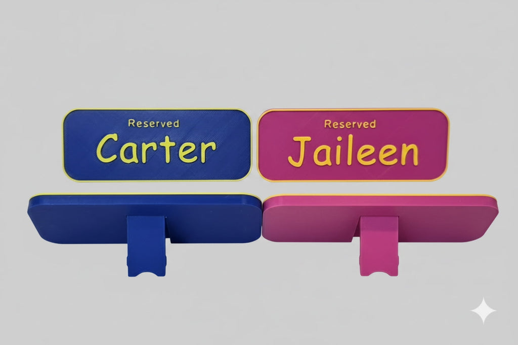 Customizable - Name plate (Single or Multi Line)