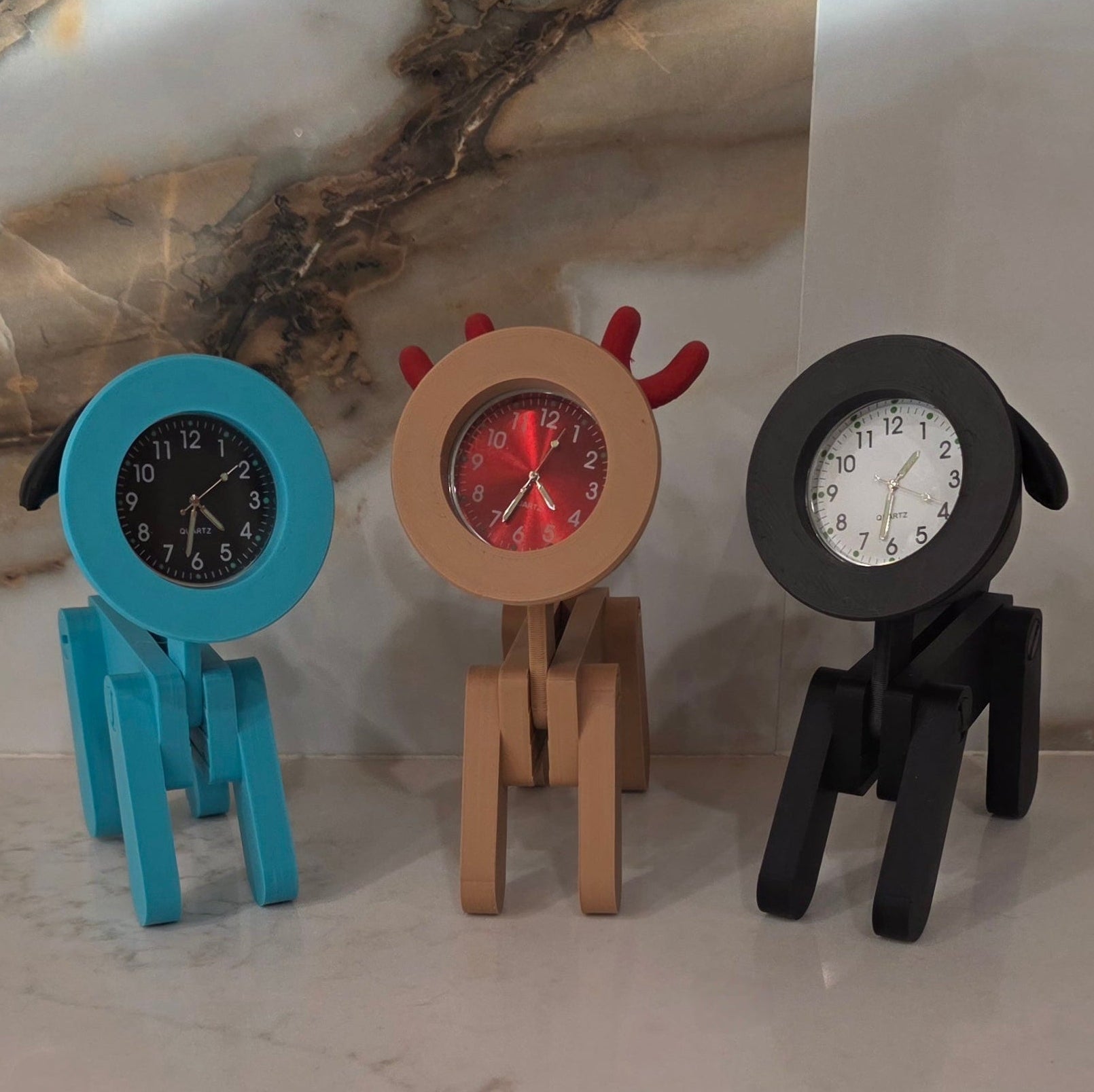 Desk Clock and/or LED Night Light- Puppy