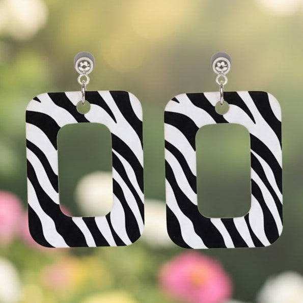 Zebra Earring 1102
