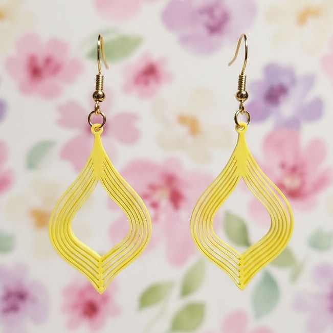 Fashion - Teardrop Yellow 1266