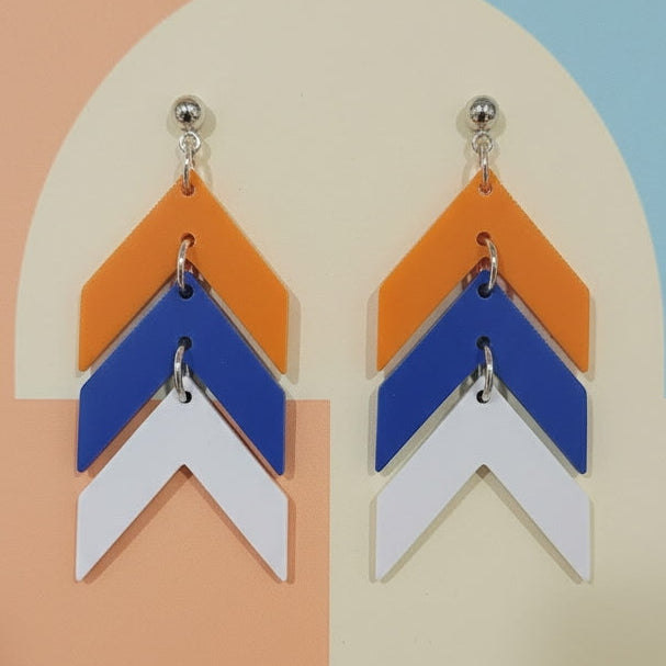 Customizable - School Color Chevron / Arrows