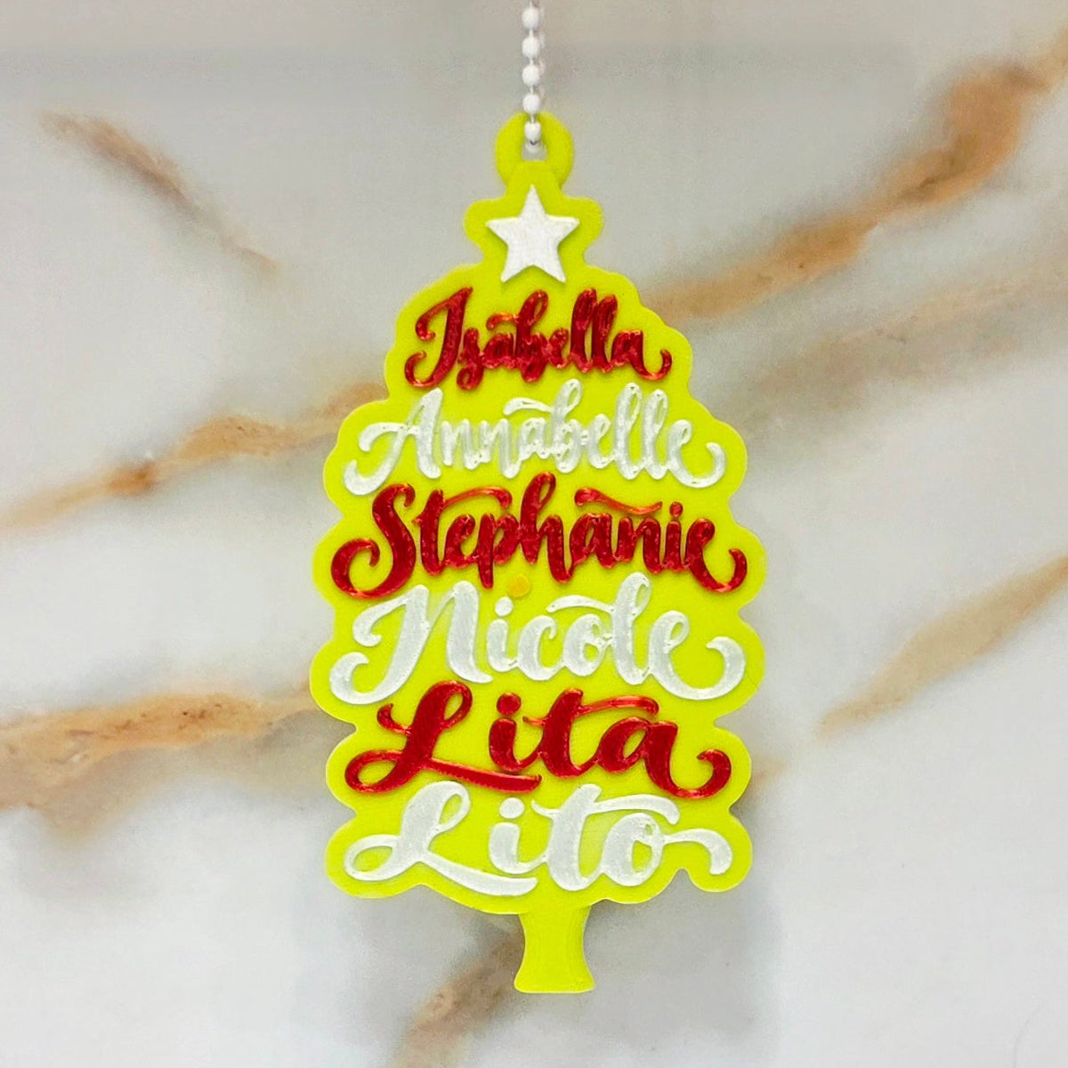 Customizable - Family Tree Ornament