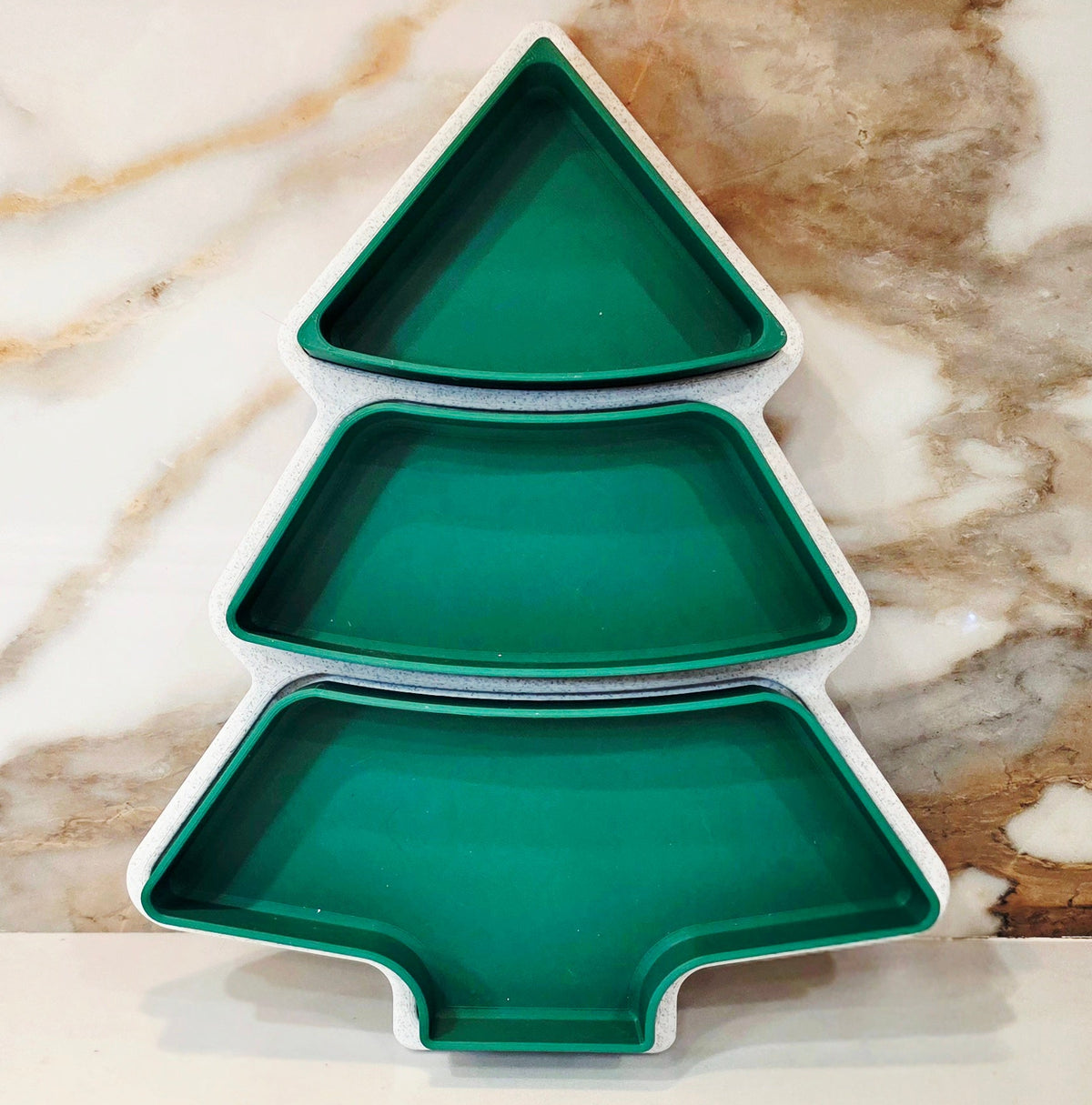 Christmas Tree Snack Tray