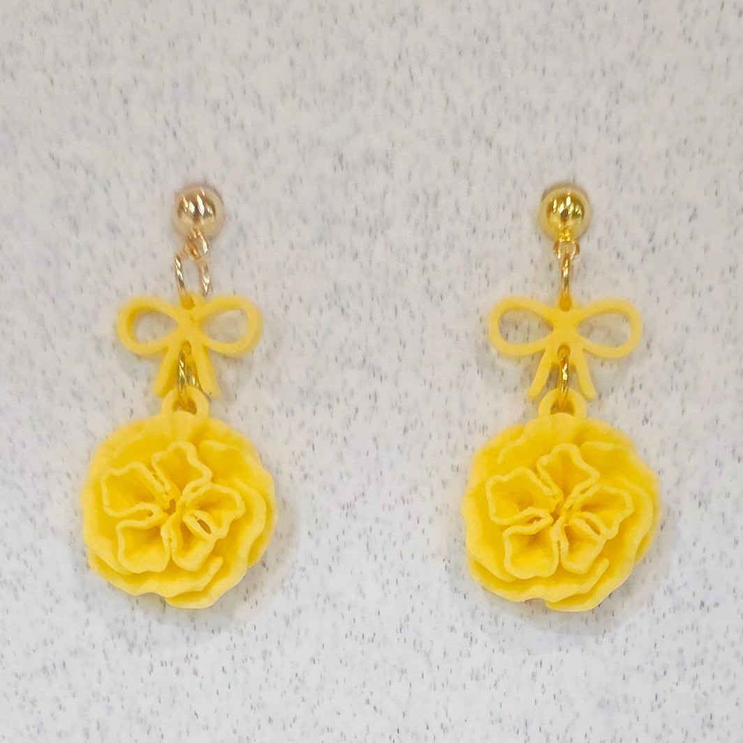 Floral - Flower w/Bow 1239