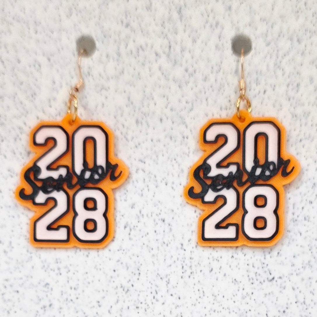 Customizable - Class of 2028 Senior - Choose School Colors