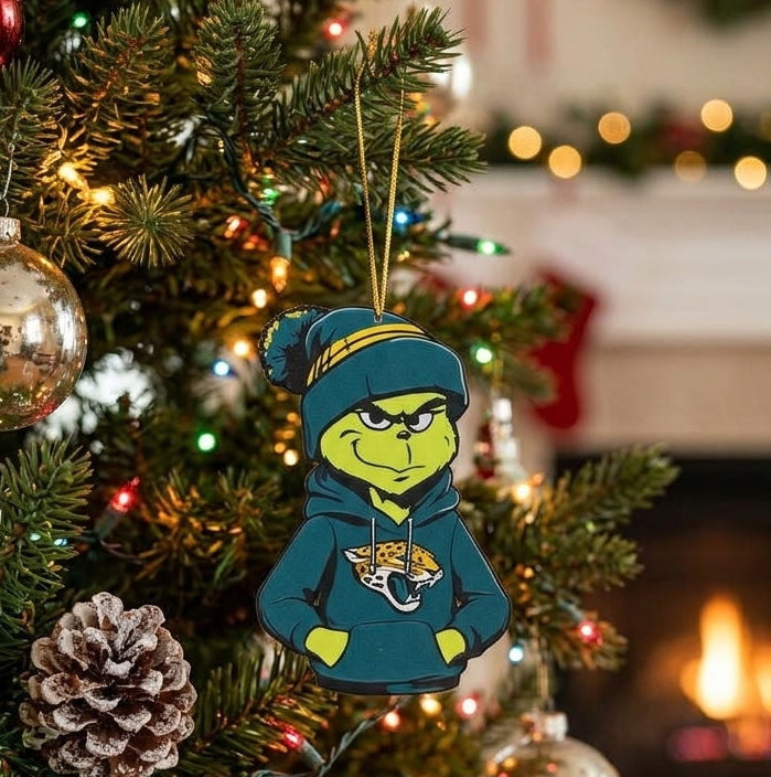 Ornament  - Jaguars Grinch