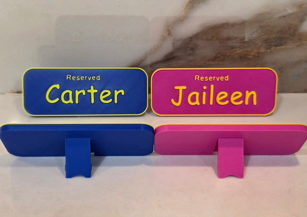 Customizable - Name plate (Single or Multi Line)