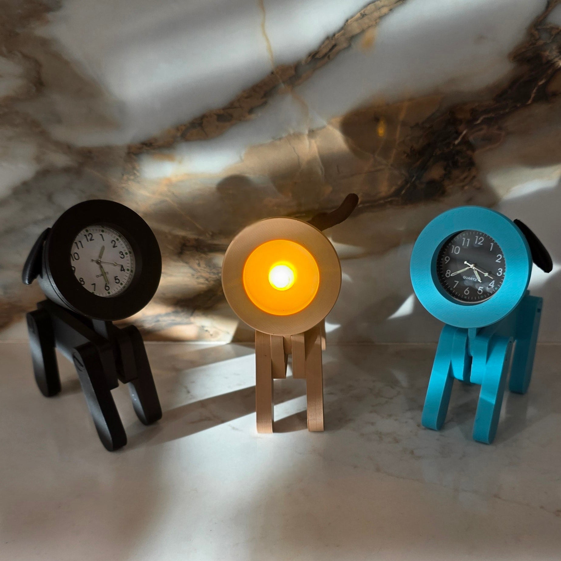 Desk Clock and/or LED Night Light - Deer