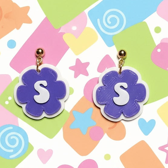 Customizable - Initial Earring
