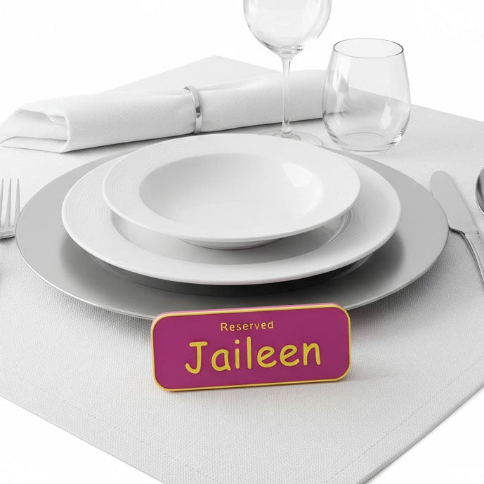 Customizable - Name plate (Single or Multi Line)