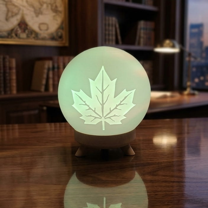 Tealight Ball - LED Only- Leaf Tealight