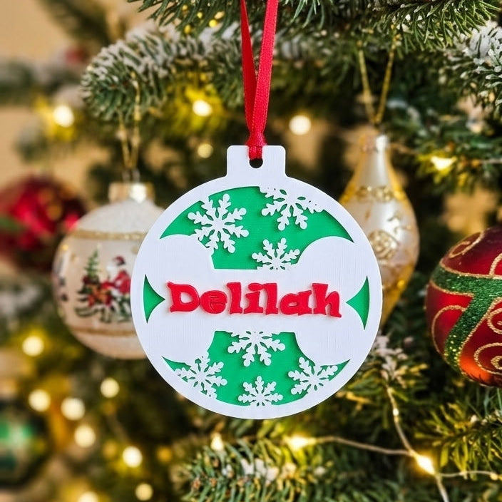Customizable Ornament - Bone