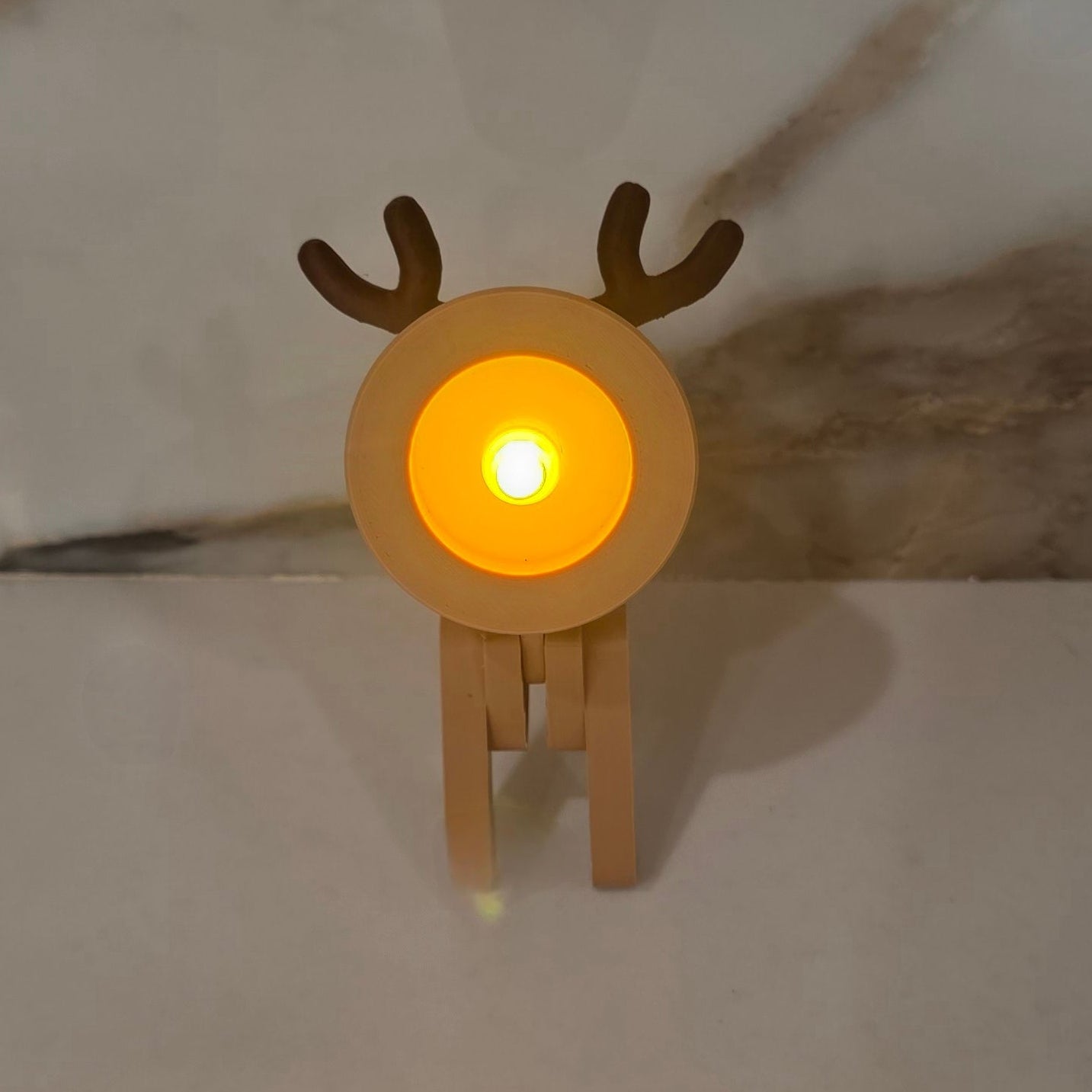 Desk Clock and/or LED Night Light - Deer