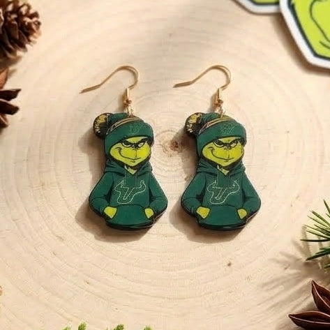 Sports - USF Grinch Green