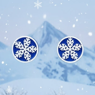 Winter - Snowflake Blue 1021
