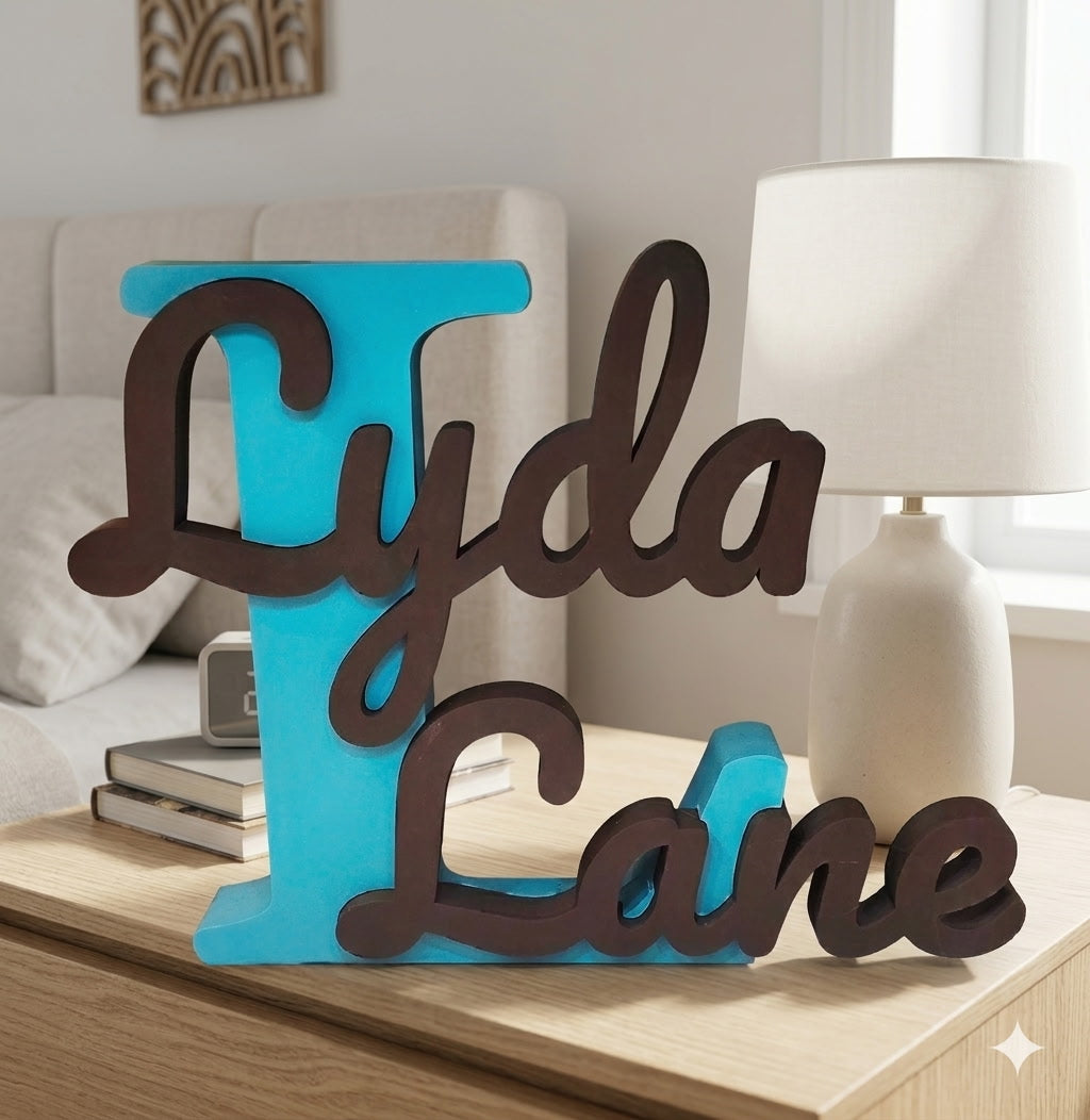 Customizable - Initial & Name