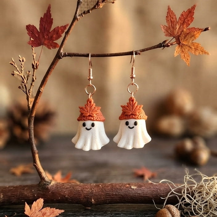 Fall - Ghost w/Leaf Crown