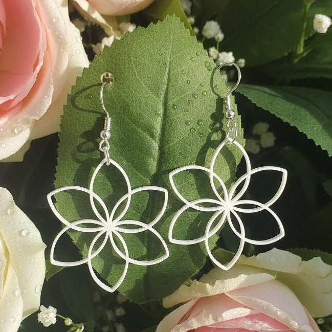 Floral - Open Simple Flower 1045