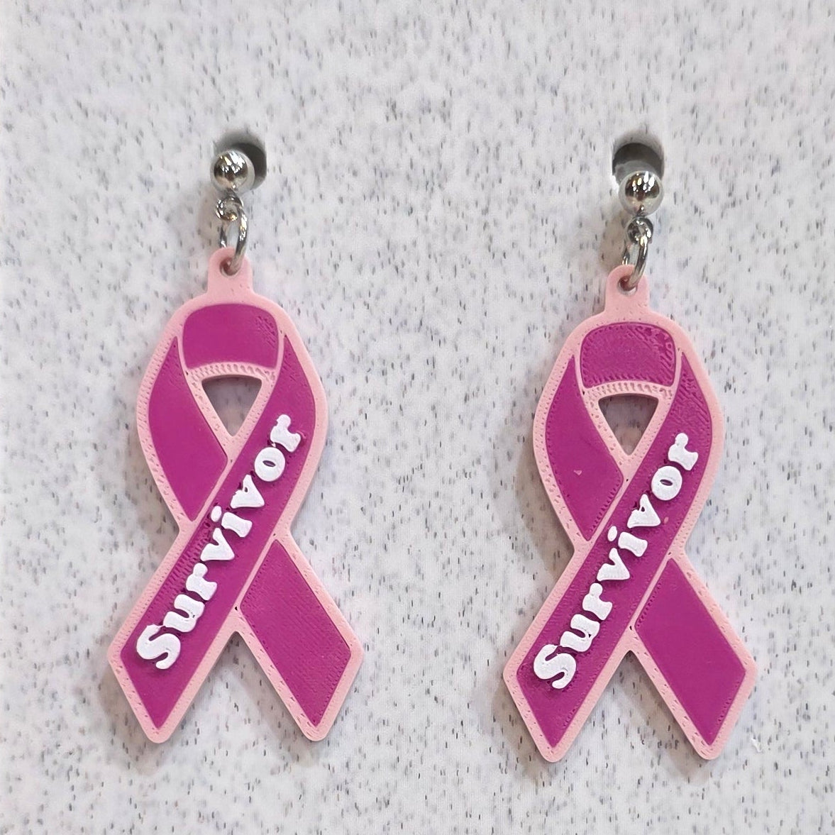 Awareness Ribbon - Breast Survivor 1212