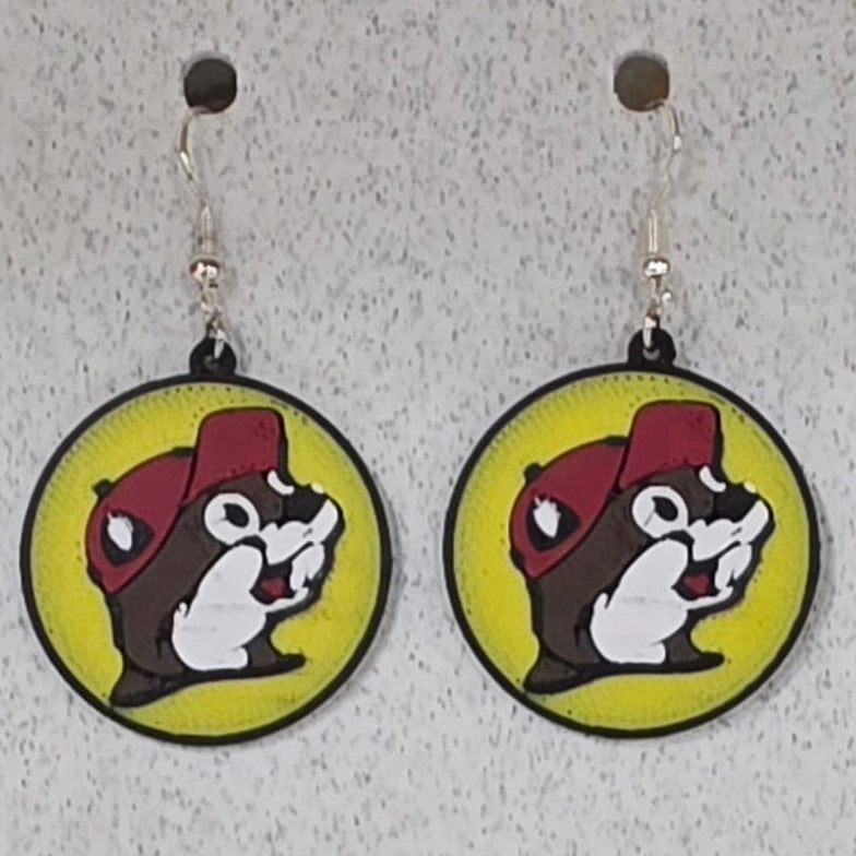 Beaver Earrings 1110