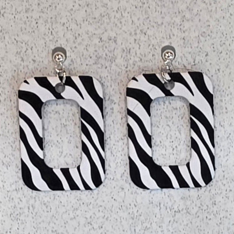Zebra Earring 1102