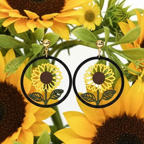 Sunflowers in a Circle 1275