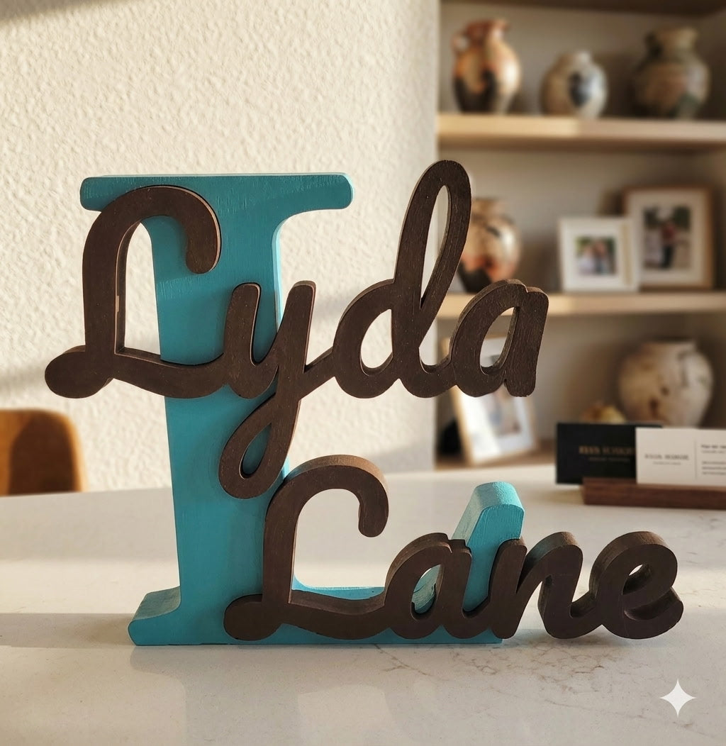 Customizable - Initial & Name
