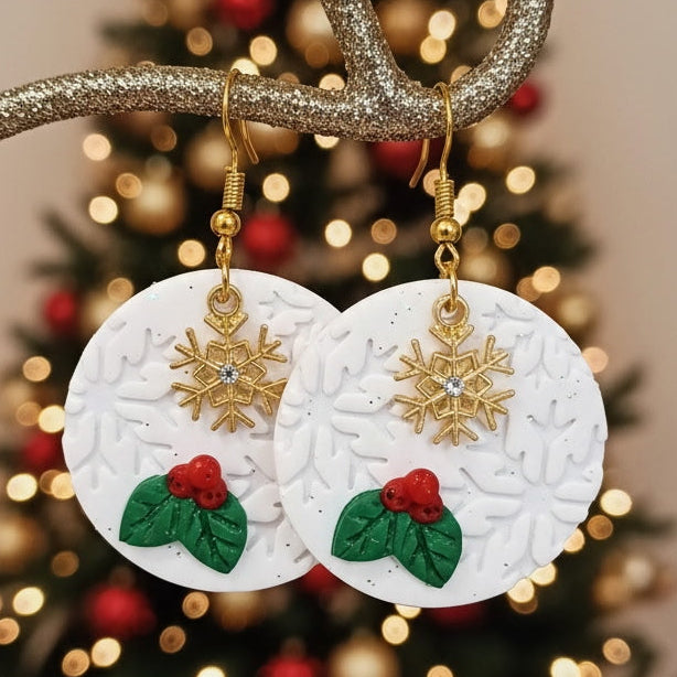 Christmas - Holly/Snowflake 1041