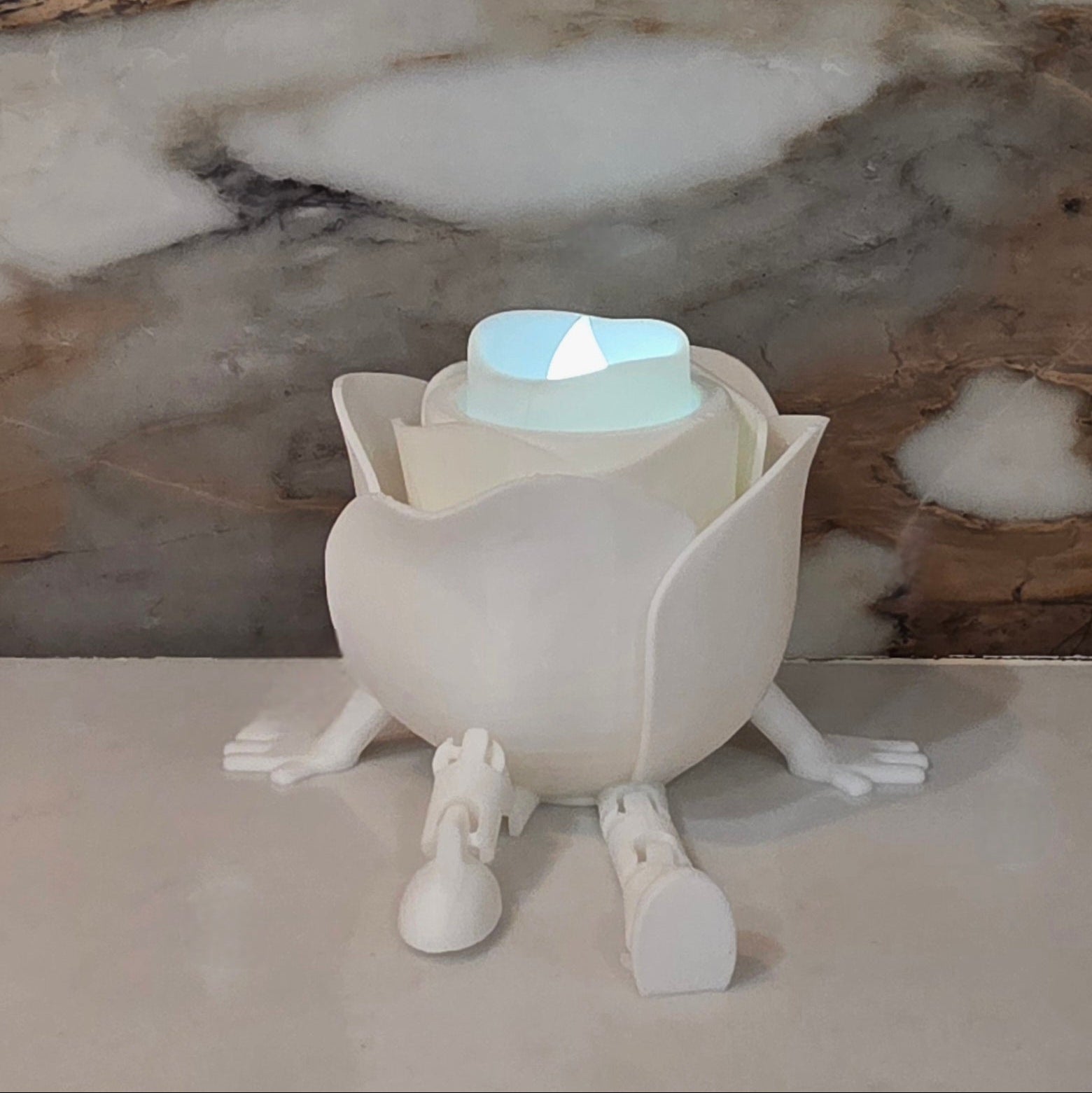 Articulated Rose Bud