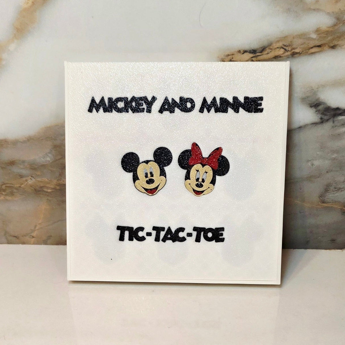 Tic Tac Toe Travel Case Set - M & M