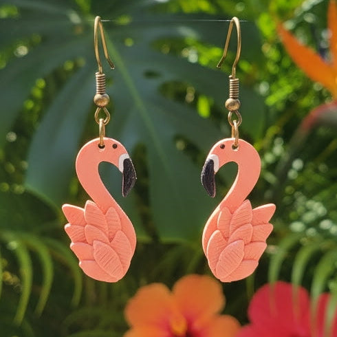 Flamingo Earring 1012