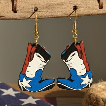Americana - Boots w/holographic stars 1155