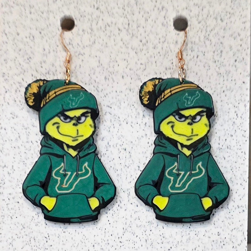 Sports - USF Grinch Green