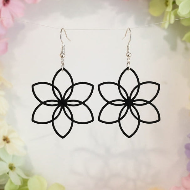 Floral - Open Simple Flower 1045