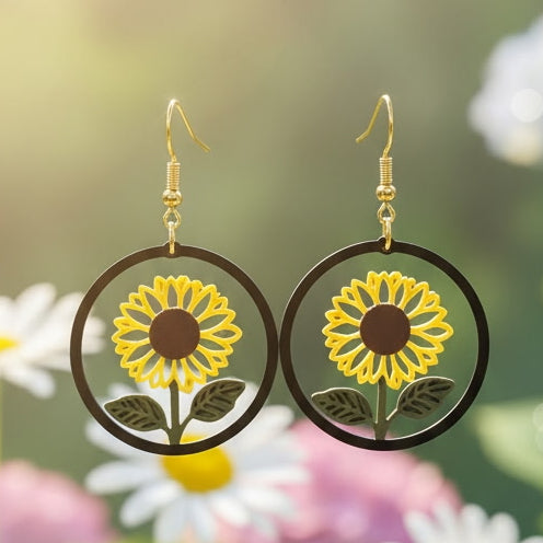 Sunflowers in a Circle 1275