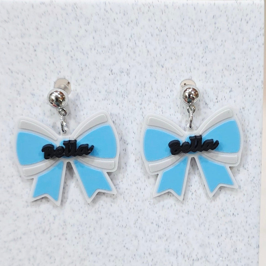 Customizable - Cheer - Bow with Name