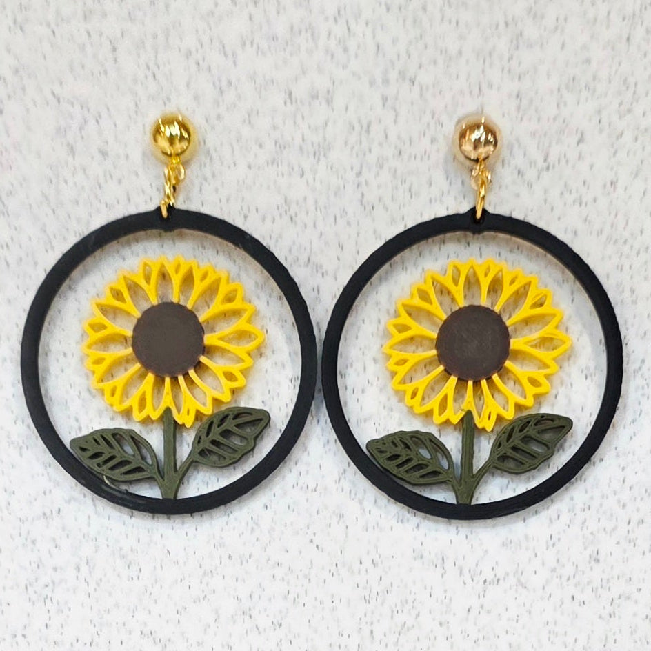Sunflowers in a Circle 1275