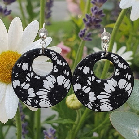 Floral Black & White 1137