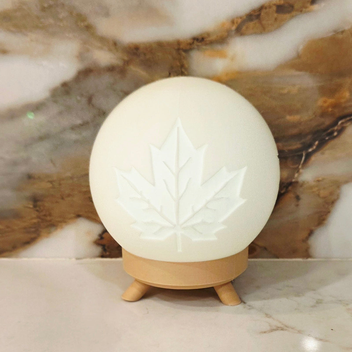Tealight Ball - LED Only- Leaf Tealight