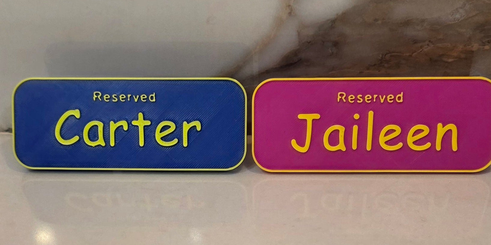 Customizable - Name plate (Single or Multi Line)