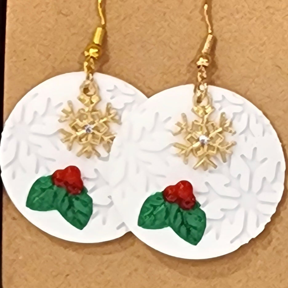 Christmas - Holly/Snowflake 1041