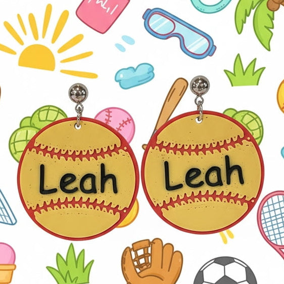 Customizable - Baseball/softball with Name/Number 1164