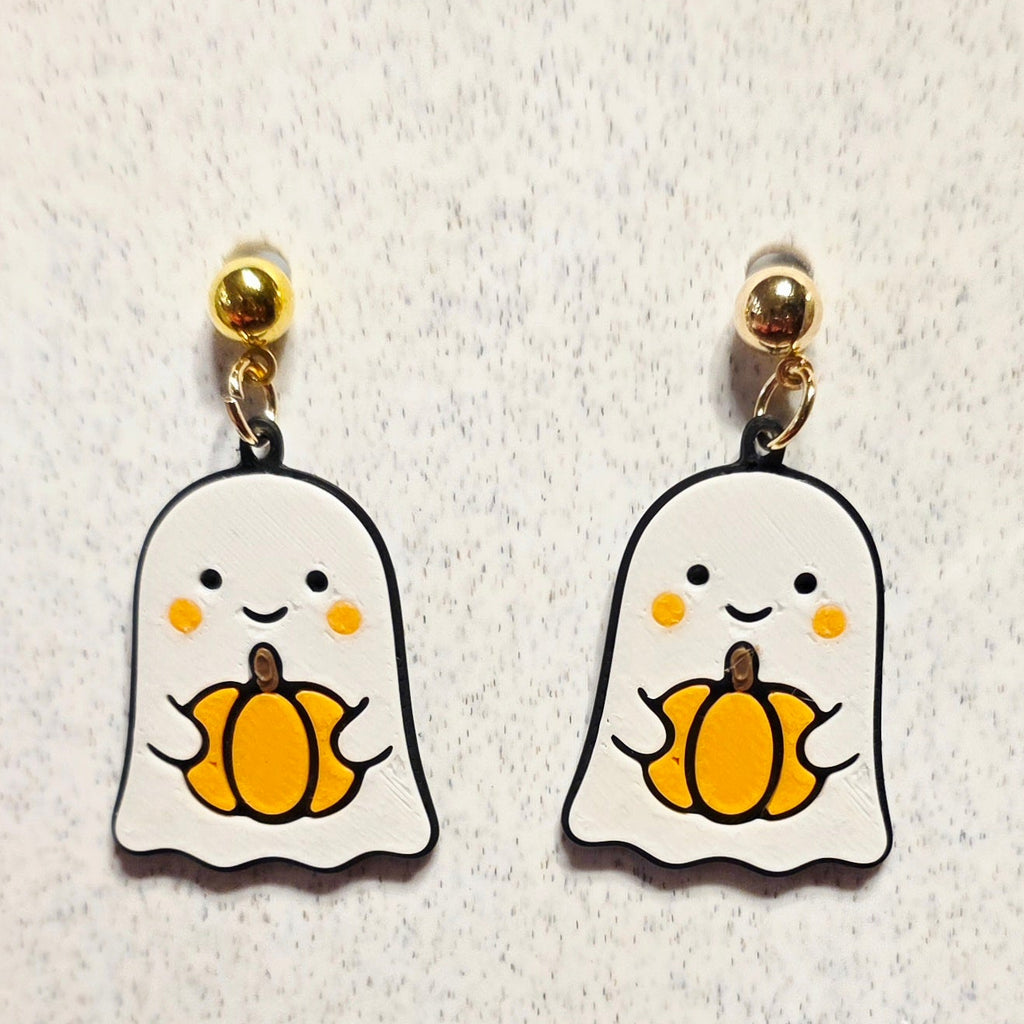 Fall - Ghost w/Pumpkin 1258