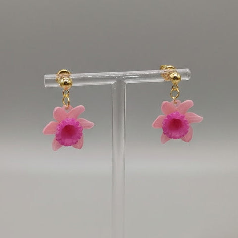 Floral - Daffodils Pink/Magenta
