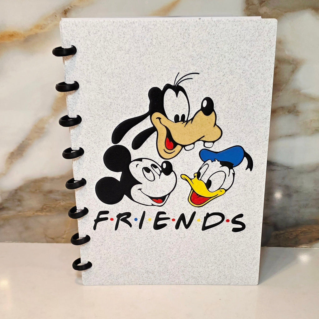 A5 Friends - Notebook/Journal Cover - Refillable