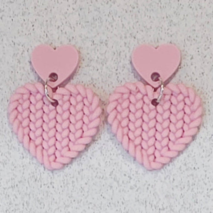 Double Heart Earring 1003